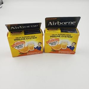 Airborne Zesty Orange Effervescent Tablets